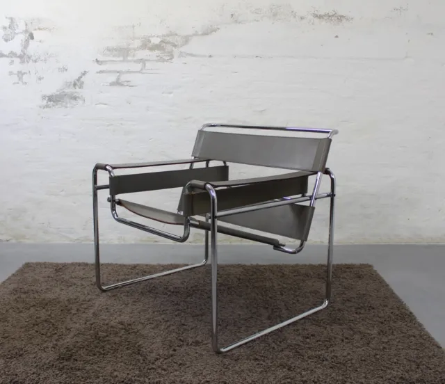 Sedia Wassily, Marcel Breuer, Gavina, Knoll Poltrona