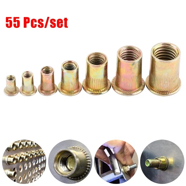 Utensile Per Rivettatura E Filettatura RZX - 60 Dadi Per Rivetto M5 M6 M8 | 33 Cm - Foto 6