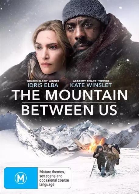 The Mountain Between Us - DVD - REGION 4 - GOOD CONDITON - X RENTAL