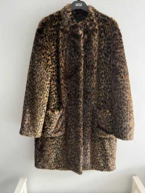 A new day leopard coat top
