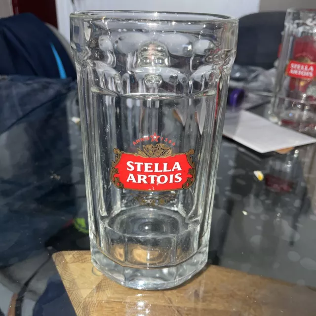 Chope A Biere Stella Artois , En Verre , 50 Cl  , St66 *