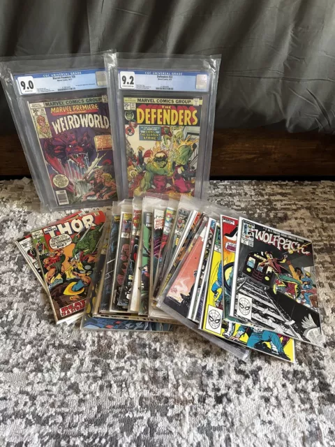A Total Of 32 Comic Books, COMIC BOOK LOT-MARVEL,DC, INDIES, Read Description