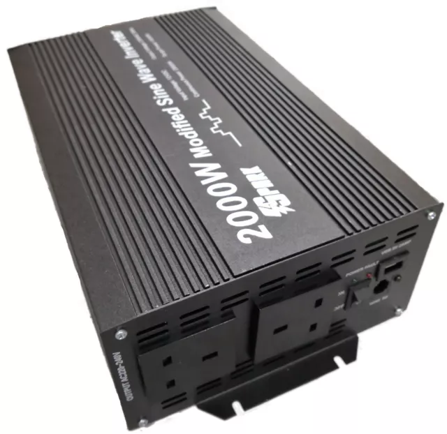 2000W (4000W) Soft start power inverter 2000 watt 12v for microwave kettle