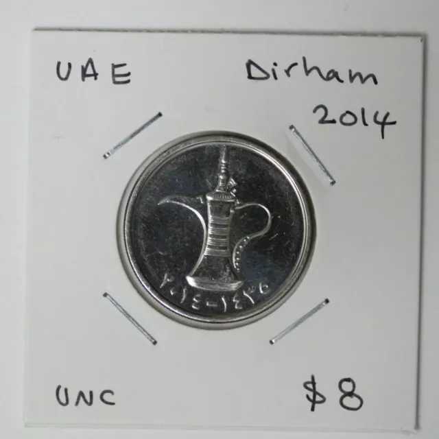 UAE United Arab Emirates Dirham 2014 UNC (Dan180314Y542)