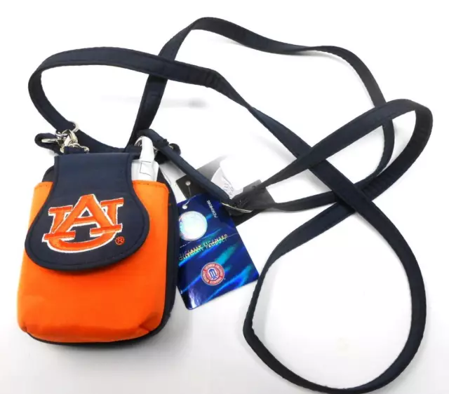 RETRO New Auburn Tigers Flip Phone Cell Phone Wallet ID Purse Too Cool! S60