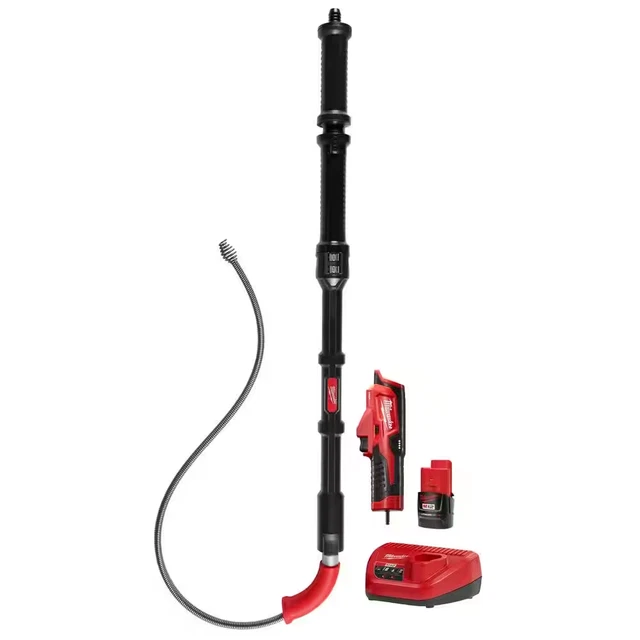 Milwaukee M12 Trap Snake 12V Lithium-Ion Cordless 6 Ft Toilet Auger Power Tool