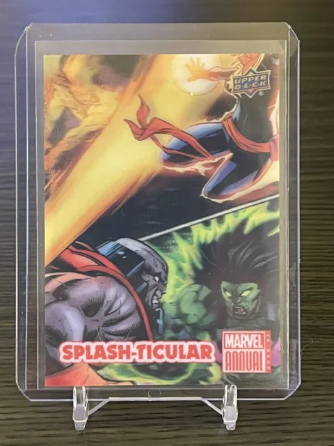 Marvel Annual 2020-21 Splash-Ticular S13 Avengers Captain Marvel