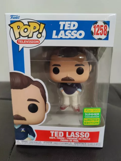 New Funko Pop Television SDCC 2022 San Diego Comic Con Exclusive TED LASSO #1258
