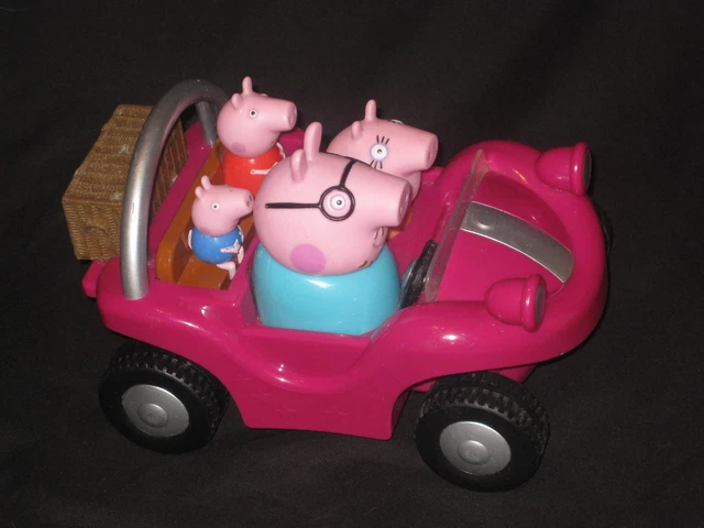 Peppa pig on sale pink car