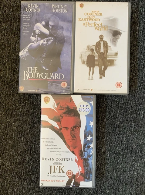 KEVIN COSTNER VHS Video Tapes Bundle X3 £10.77 - PicClick UK