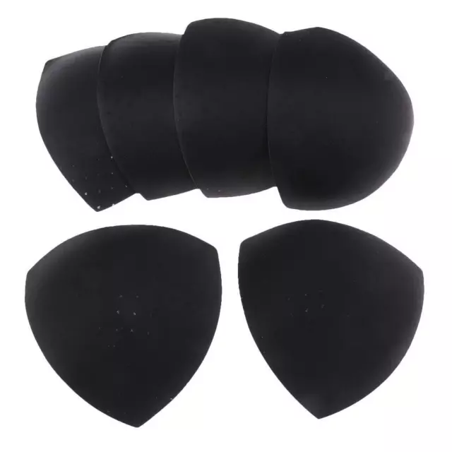 3 Pairs Women Insert Breast Bra Padded Triangle Bra Pads