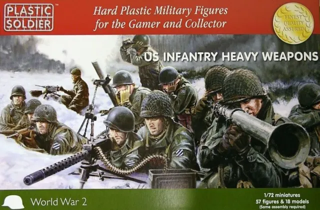 US Infantry Heavy Weapons Set Plastic Soldier Company WW2020007