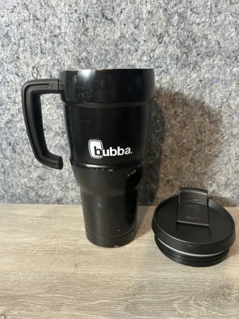 Bubba Classic Insulated Travel Mug Black Handle Coffee Mug Hot Chocolate Cup