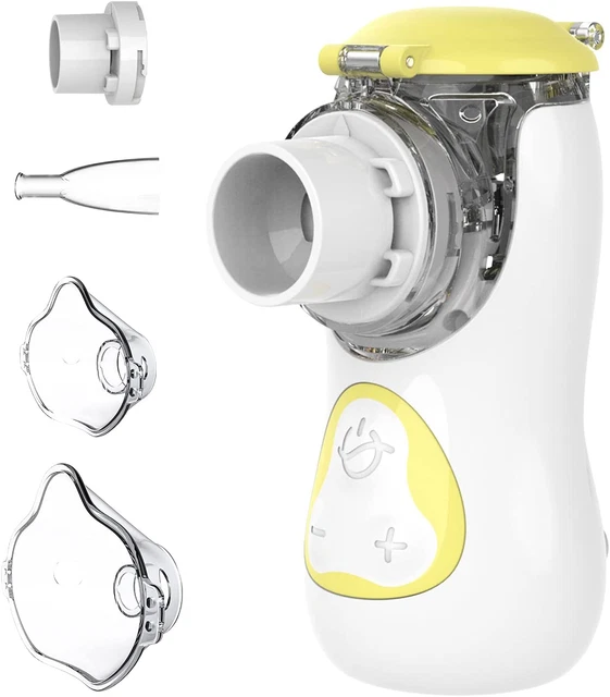 FEELLIFE Aerosol Portatile Silenzioso, Macchina Aerosol Adulti E Bambini, Nebuli