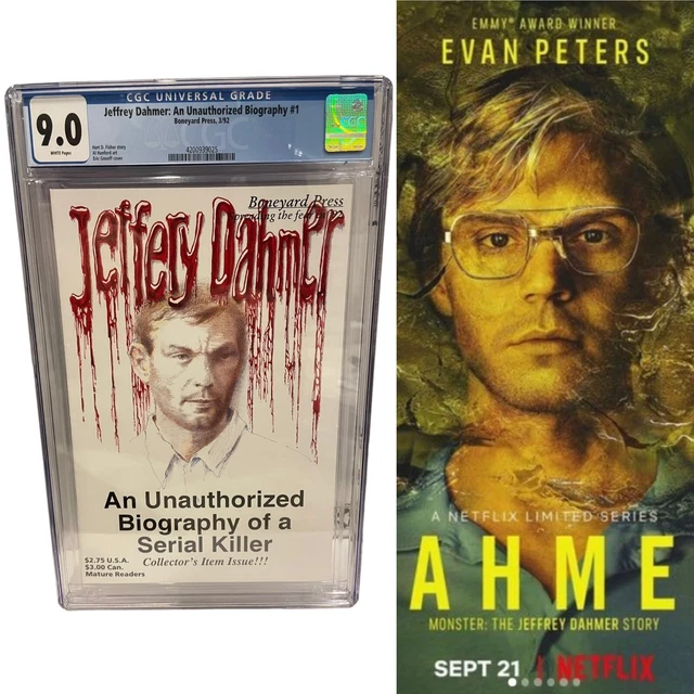 Boneyard Press Jeffrey Dahmer Unauthorized Biography of a Serial Killer CGC 9.0