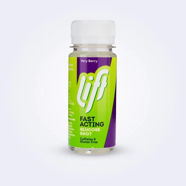 GLUCOJUICE LIFT ENERGY Drink Very Berry Fast-Acing Glucose 60ml - 12 ...