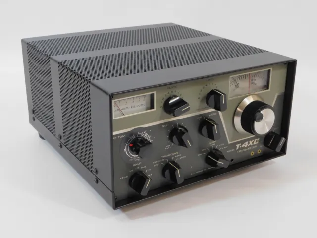 Drake T-4XC Ham Radio Transmitter (late SN 29248, looks great, for restoration)