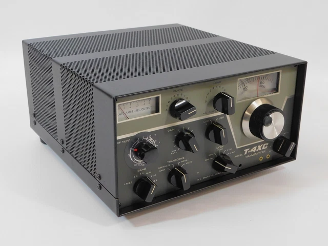 Drake T-4XC Ham Radio Transmitter (late SN 29248, looks great, for restoration) Drake T-4XC Ham Radio Transmitter (late SN 29248, looks great, for restoration)