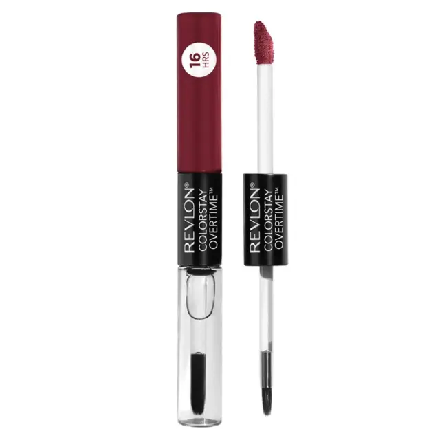 Revlon Colorstay Über Zeit Lipgloss, Rot Stay Johannisbeere Für Glänzig Lack 2ml