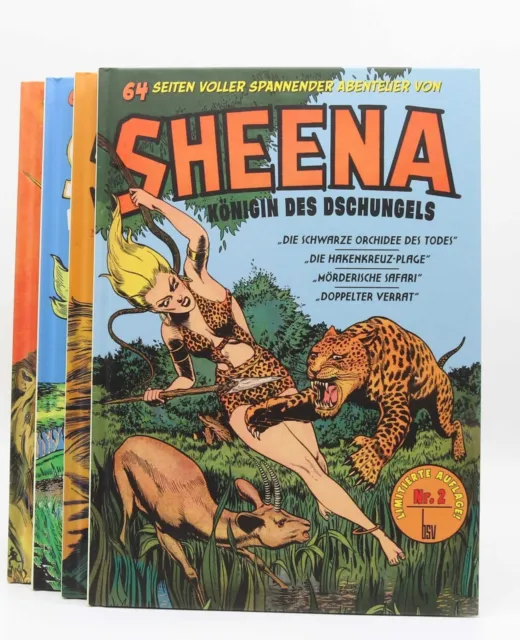 Auswahl: Sheena - Königin des Dschungels - BSV Verlag Hardcover Comic Album