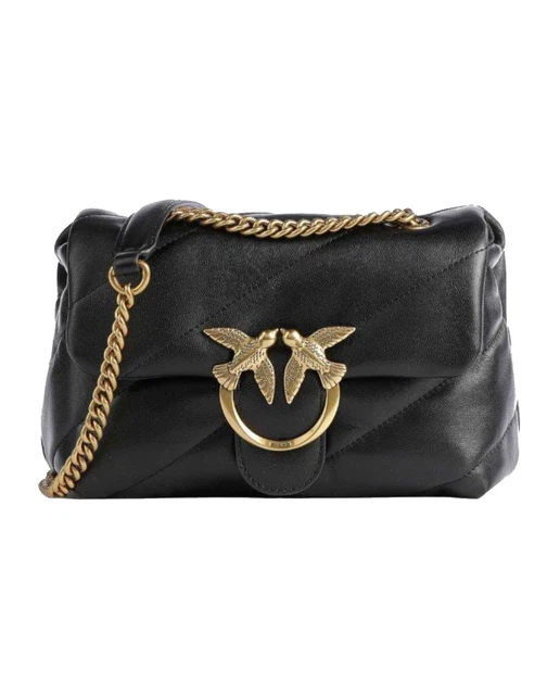 PINKO Borsa Donna 100039 A0F2 LOVE MINI PE 2023 Pelle in nappa trapuntata Z99Q N