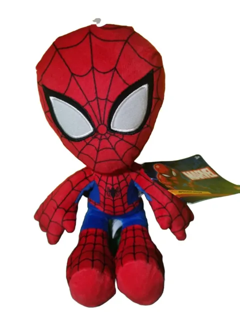 Marvel Mattel Spiderman Plush Soft Toy Big Head