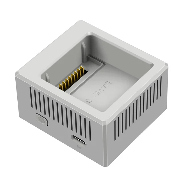 USB Battery Charger Fast Charger Digital LCD Screen Charging Dock for DJI Mavic3