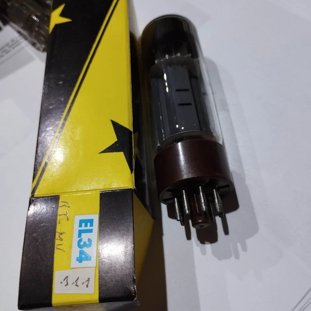 Tube électronique NOS Raytheon 6147 – USAF – Neuf, Stock Militaire