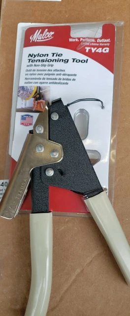 Malco TY4G Nylon Tie Tensioning Tool with Non-Slip Grip NEW