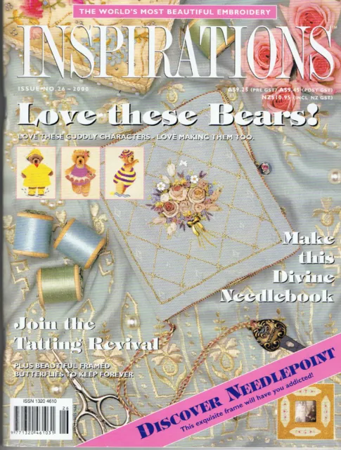 INSPIRATIONS MAGAZINE issue 26 pattern sheets still attached VGC