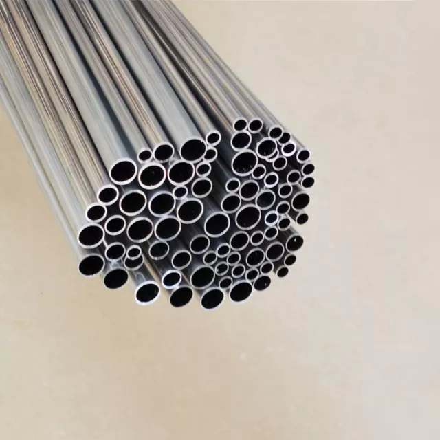 12-30 pz tubo di alluminio OD 6-8 mm lunghezza tubo 500 mm 6 6,5 7 7,5 8,5 8,5 8,8 mm 2
