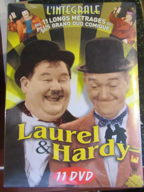 11 dvd de Laurel et Hardy sous blister