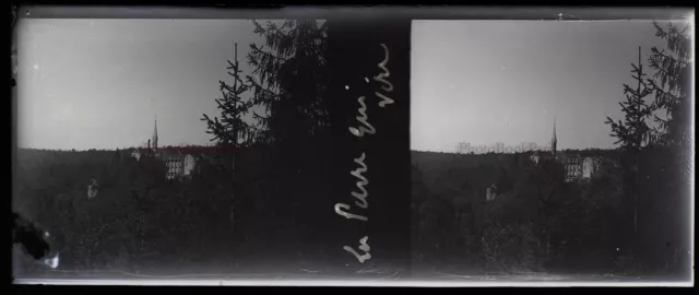 France Photo Stereo Plaque de verre NEGATIF VR11r  