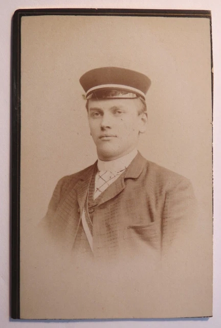 Berlin - Corps Borussia - A. Dröge ? CDV um ca. 1890er Jahre / Studentika