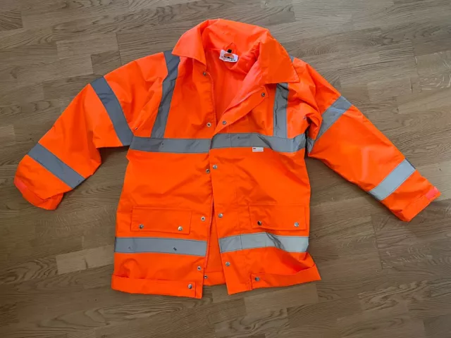 Warnschutzjacke Orange Arbeitsjacke Regenjacke Stone Kit