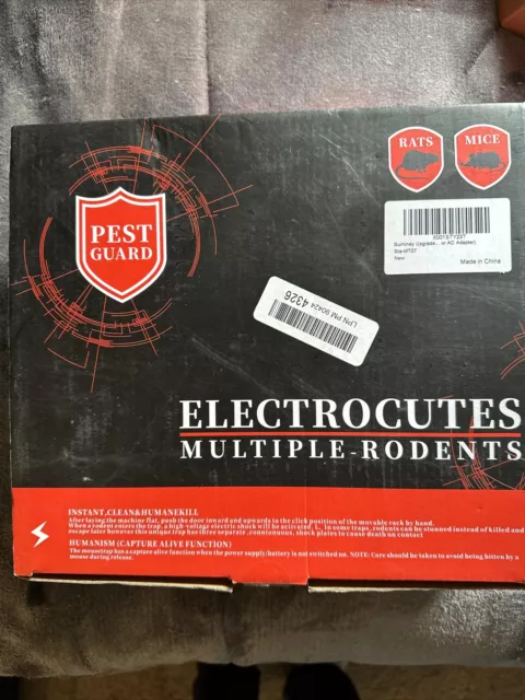 Electronic Mouse Trap Mice Rat Killer Pest Victor Control Electric Zapper Rodent
