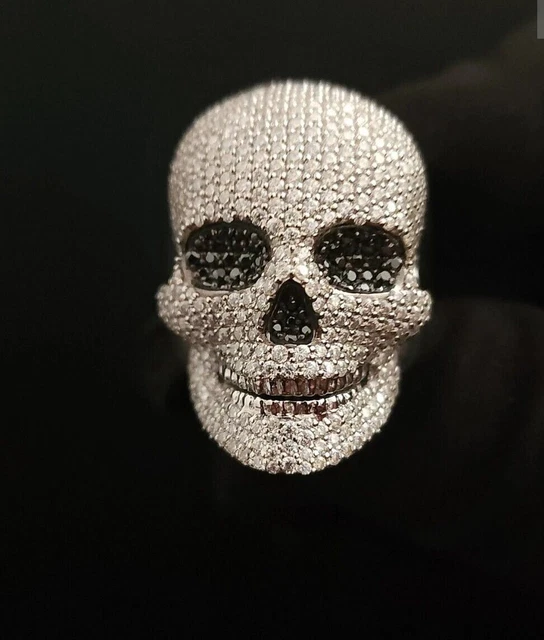 2,10 ct runder kubischer Zirkon für Herren, Hochzeit, Verlobung,...