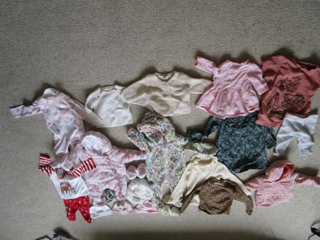 Big Bundle Of Baby Girls Clothes Newborn To 3 Years (Mini Zara, Next, Baby Gap)+ 2