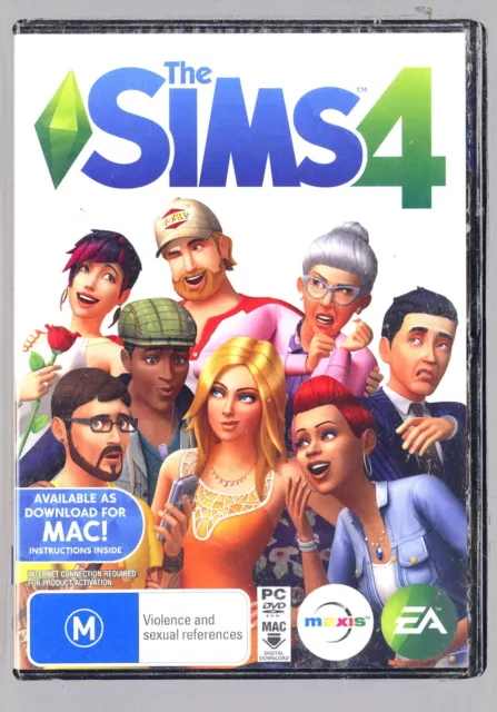 The Sims 4 - Brand NEW Sealed PC  DVD ROM - Free Tracked Postage Australia