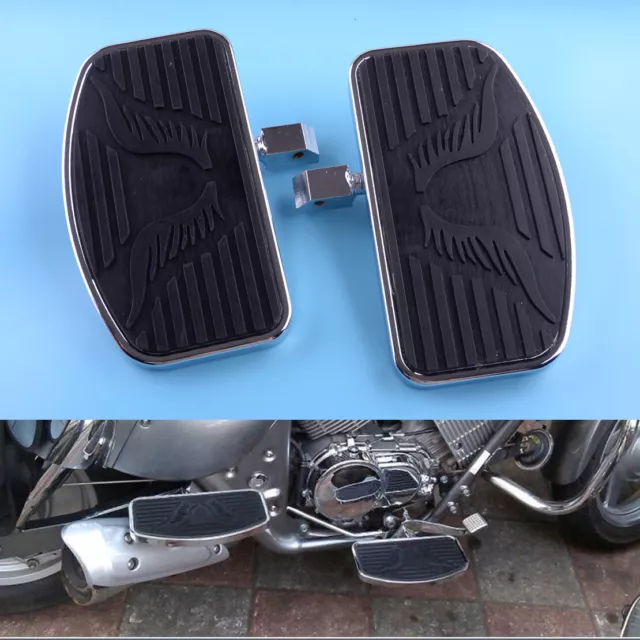 Rear Footboard Floorboard Footrest Pedal Peg Fit for Honda VTX1300 VTX1800