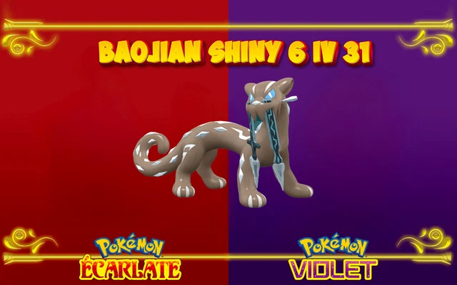 Pack Pokémon Écarlate/Violet : Arceus Shiny 6IV Level 100 + Plaque Capacité