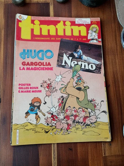 MAGAZINE TINTIN VINTAGE - Numéro Collector des Années 80 EUR 5,99