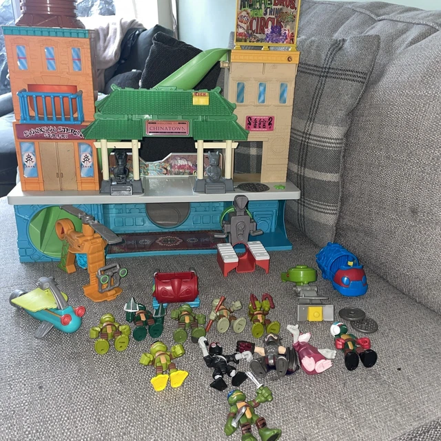 IMAGINEXT TEENAGE MUTANT Ninja Turtles Welcome To Chinatown Playset TMNT 40.00 PicClick UK