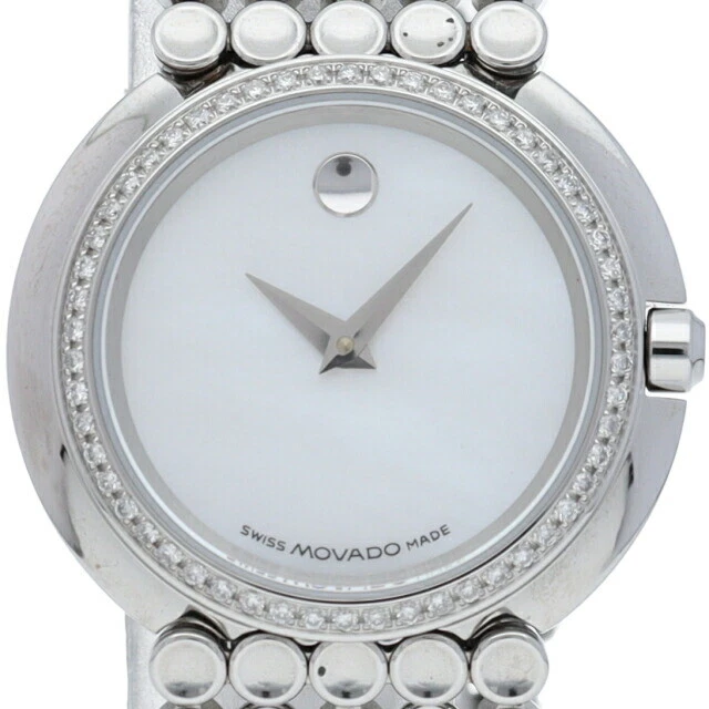 Orologio Museo Movado Lunetta Diamante M81.120.A1S.WS SS Uomo