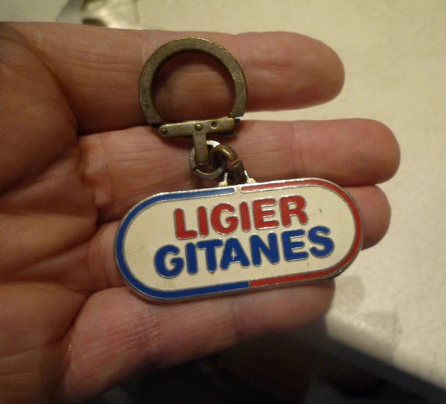 Autocollant Ligier Gitanes Ovale 8,8 Cm - Original Vintage - Collection
