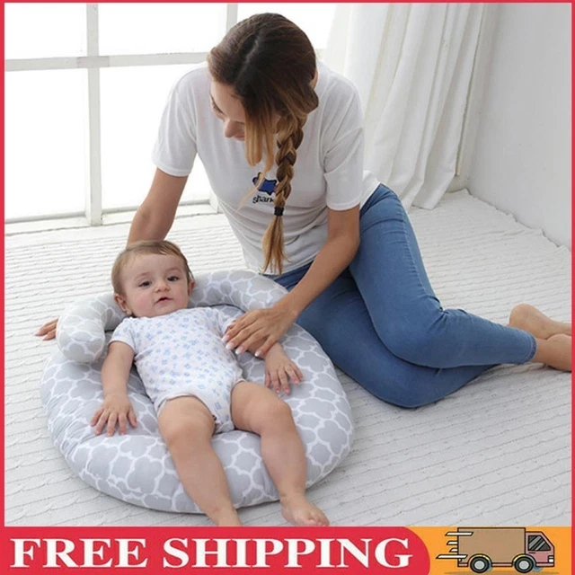 Cotton Baby Stereotypes Pillow Infant Newborn Anti-rollover Positioning Pad-2375