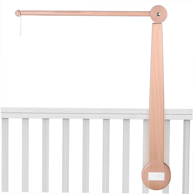 eccomum  Crib  Holder  Crib Wooden Bracket 360° Rotating A4F0