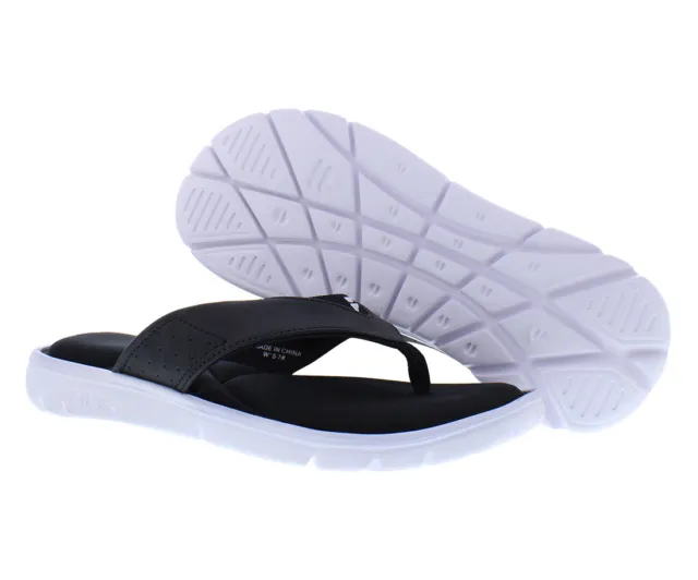 Fila Amazen Memory Portal Womens Shoes Size 10, Color: Black/White
