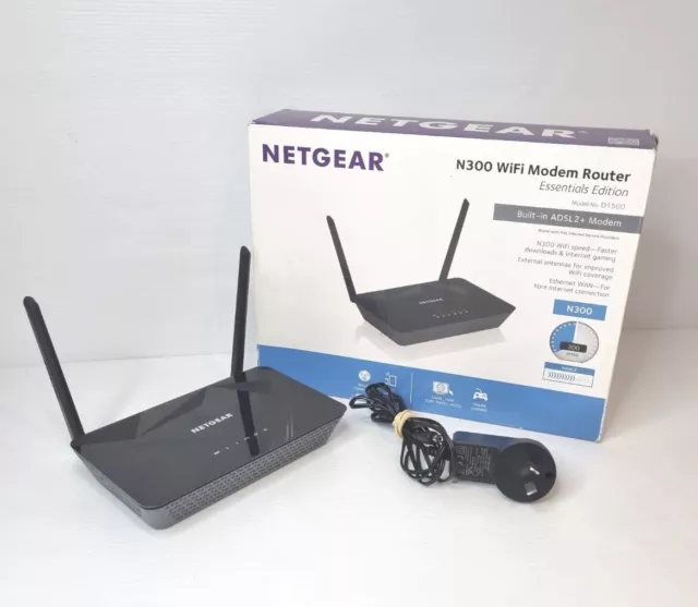 Netgear N300 Wireless ADSL2+  Modem Router with Ethernet WAN