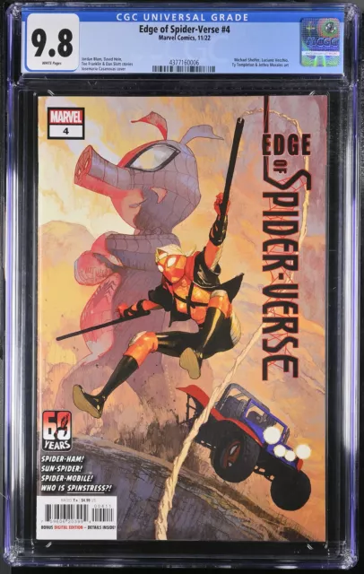 Edge of Spider-Verse #4 - Vol. 3 (11/2022) CGC 9.8 - Marvel